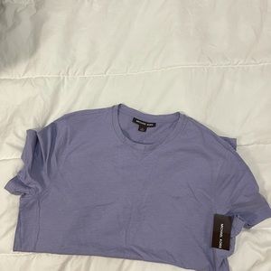 Michael kors purple top medium